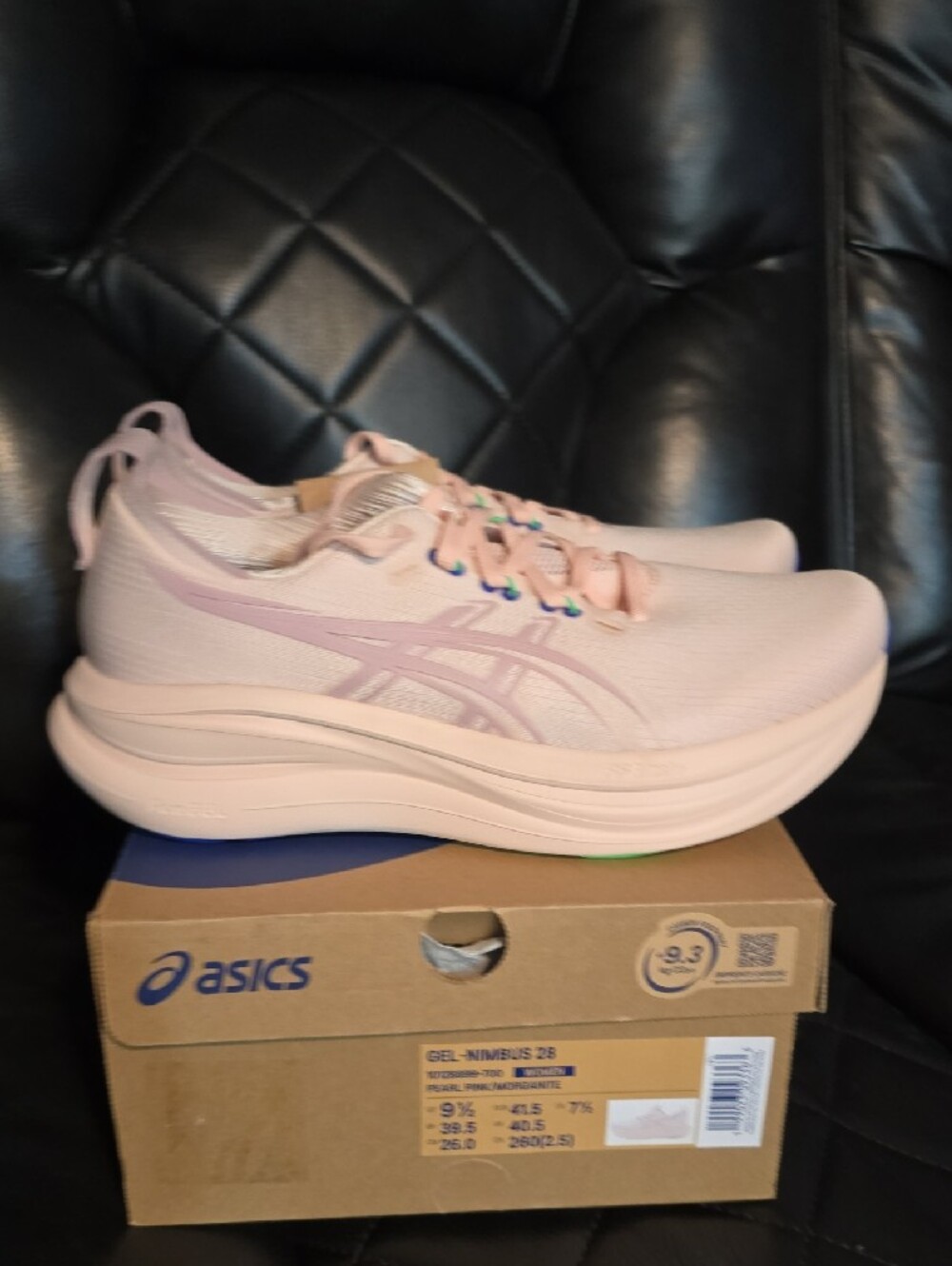 Asics Women's Gel-Nimbus 28 — Pearl Pink - Picture 5 of 6